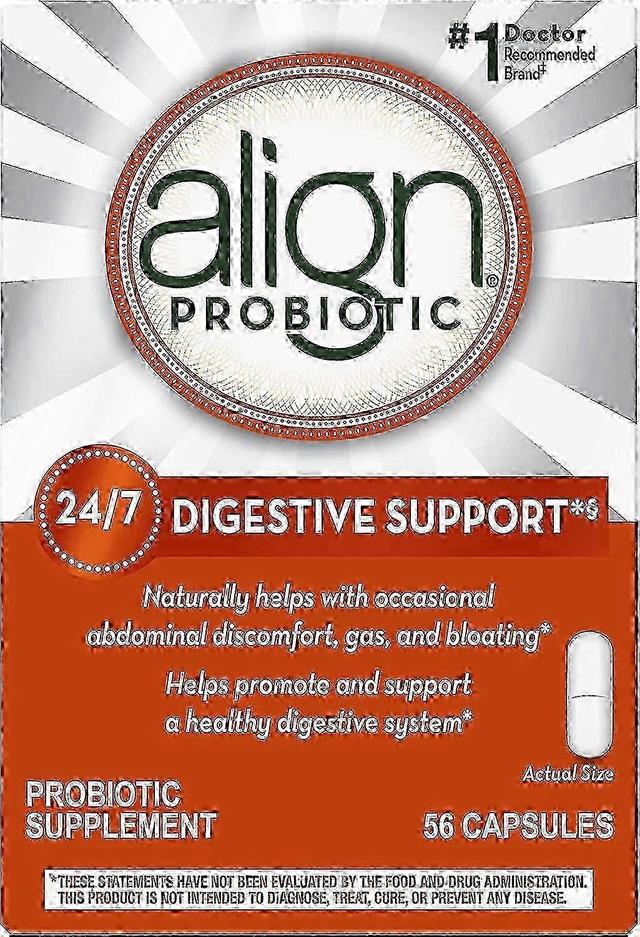 Align probiotics, probiotic supplement, 24/7 digestive support, 56 ea on Productcaster.