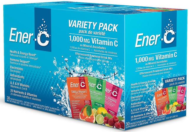 Ener-c variety pack 30 sachets on Productcaster.