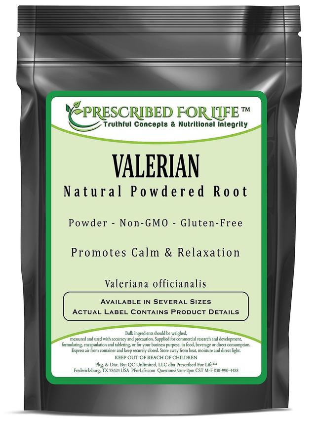 Prescribed For Life Valeriana-polvere di radice naturale (Valeriana officinalis) 2 kg (4.4 lb) on Productcaster.