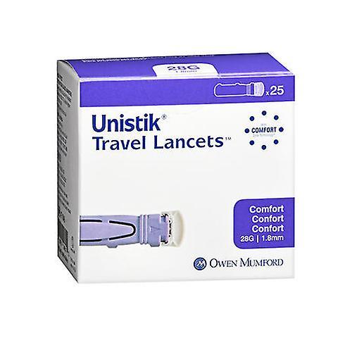 Unilet Unistik 3 Comfort Safety Lancets, 23G, 25 each (Pack of 1) on Productcaster.