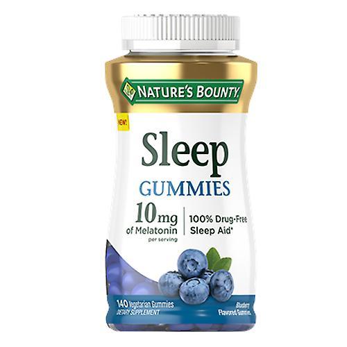 Natures Bounty Nature's Bounty Sleep Melatonin Gummies,10 mg,140 Count (Pack of 1) on Productcaster.