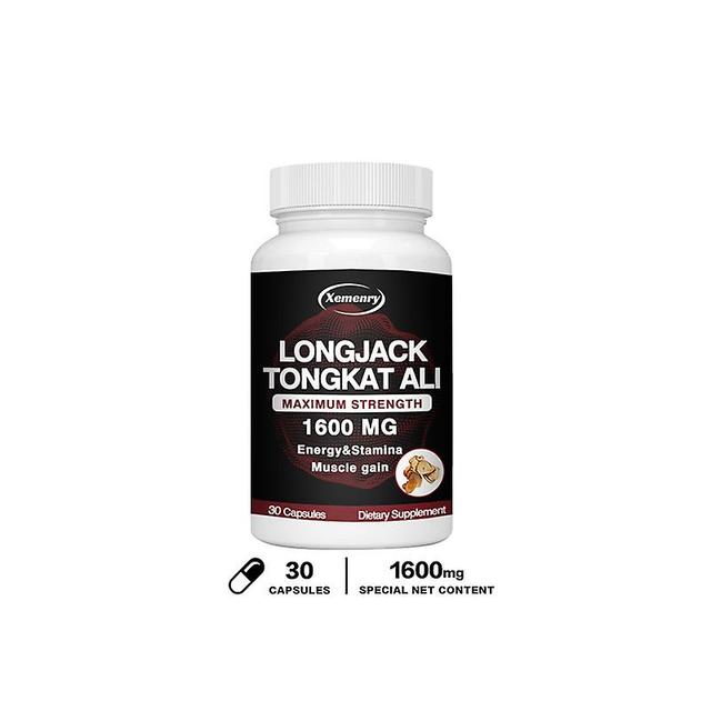 Vorallme Premium Longjack (tongkat Ali) kapslar, mäns vitalitetstillskott, förbättrar uthållighet, afrodisiaka, förbättrar prestanda 30 Capsules on Productcaster.