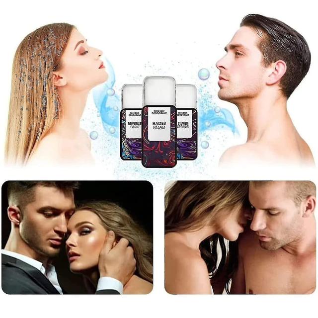 Hommelure Feromone Solid Perfume Set, Fheromotherapy Portable Perfume Long Lasting Pheromone Men Attract Women on Productcaster.