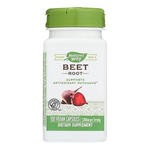 Nature's Way Beet Root Vegan Capsules on Productcaster.