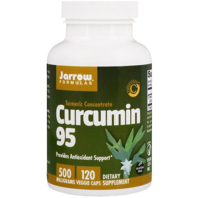 Jarrow Formulas, Curcumin 95, 500 mg, 120 Veggie Caps on Productcaster.