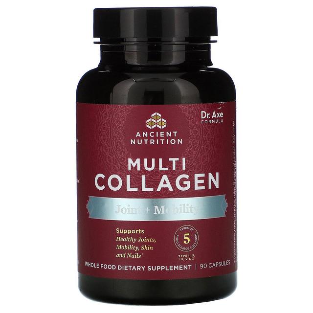 Dr. Axe / Ancient Nutrition, Multi Collagen, Joint + Mobility, 90 Capsules on Productcaster.