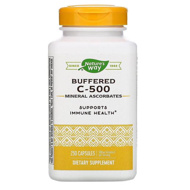 Nature's Way, C-500 tamponado, 500 mg, 250 Cápsulas on Productcaster.