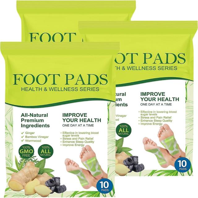 Snxijv Ginger Foot Pads for Better Sleep, Detox Foot Patches, Bamboo Vinegar Herbal Foot Pads for Pain Relief, Natural Herbs Deep Cleansing Foot Pa... on Productcaster.