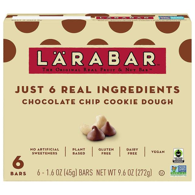 Larabar - Bar Cchip Cookie Dough - Case Of 8-6/1.6 Oz style294 on Productcaster.