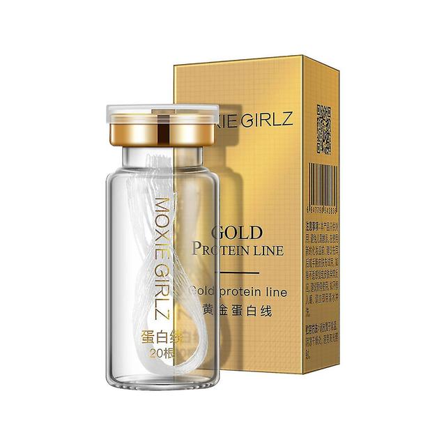 Soluble Protein Thread Combined With Nano Gold Essence Gold Protein Peptide Thread Carving Essence Water-soluble Collagen Fade Fine Lines Thread Li... on Productcaster.