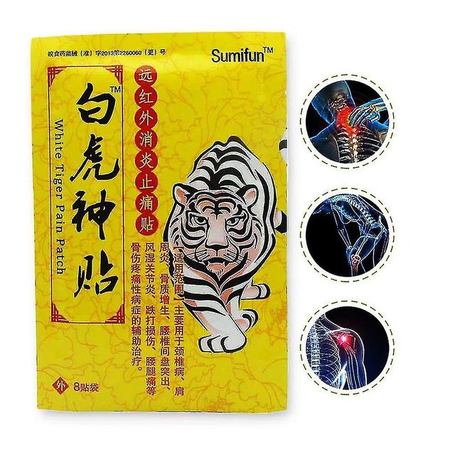 8pcs/bag Pain Relief Patch Chinese kruiden medische pleister voor rug schouder lichaamsmassage & Ontspanning Tiger Balm Jmn033 on Productcaster.