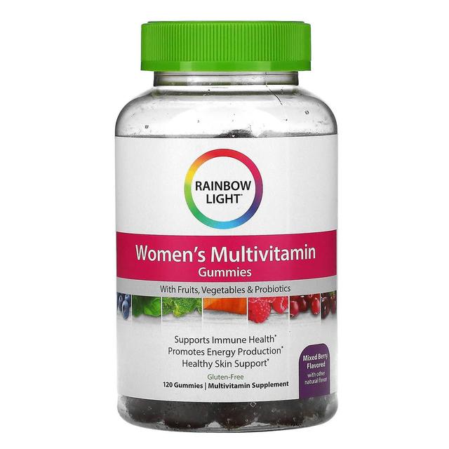 Rainbow Light, Women's Multivitamin, Mixed Berry, 120 Gummies on Productcaster.