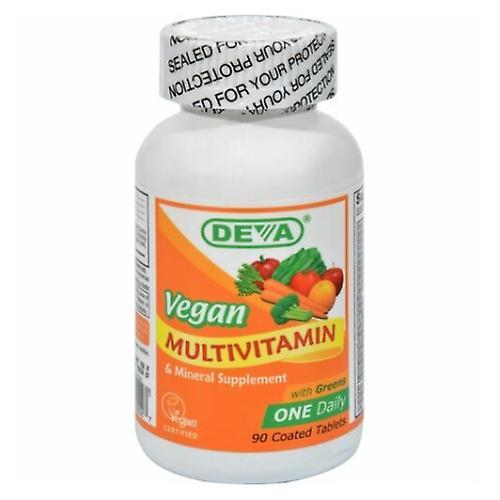 Deva Vegan Vitamins Vegan, Multivitamin Iron Free, 90 Tab (Pack of 2) on Productcaster.