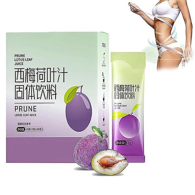 Ofocase Prune Lotus Leaf Juice,prune Juice Organic,prune Lotus Leaf Juice For Big Belly And Fat People, Promote Body Metabolism 1 box-20pcs on Productcaster.