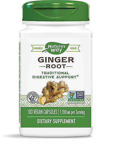 Nature's Way Ginger Root Vegan Capsules on Productcaster.