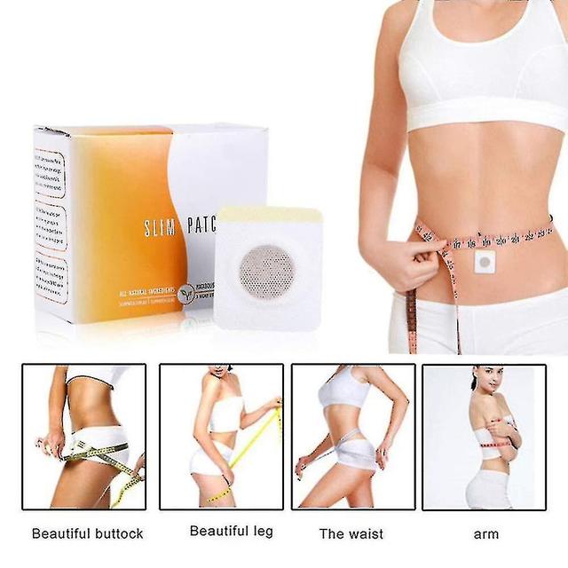 30 Pieces Fat Burning Belly Button Patches Anti Cellulite Slimming Slim Patches Fat Burning Slimming Patches_x on Productcaster.