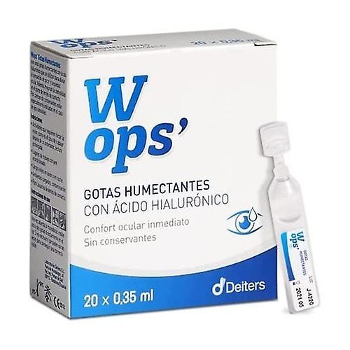 Deiters Wops moisturizing drops 03% eye comfort 20 units of 0.35ml on Productcaster.