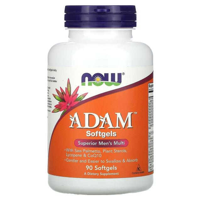 NOW Foods NU Foods, ADAM, Superior Men's Multi, 90 Softgels on Productcaster.