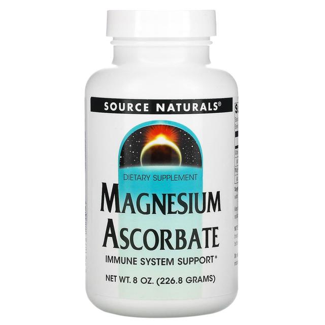 Source Naturals, Ascorbato de magnesio, 8 oz (226.8 g) on Productcaster.