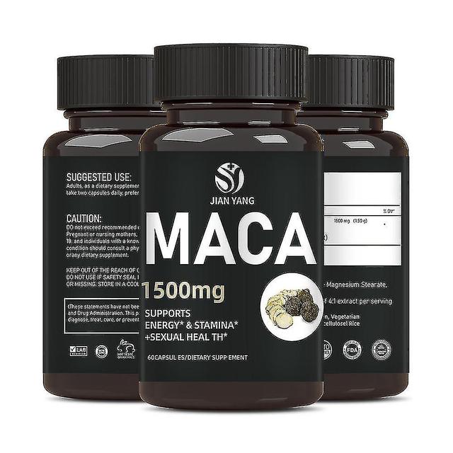 1/2pcs Maca Capsules Maca Capsules 60 Vegetarian Capsules 1Pcs on Productcaster.