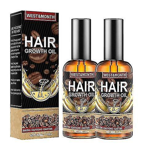 Elsavct Caffeine Extra Strength Hair Growth Essential Oil 50ml 2pcs on Productcaster.