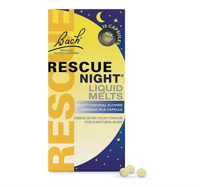 Bach flower remedies rescue night liquid melts 28's on Productcaster.