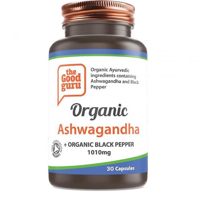 the Good guru Der gute Guru Bio Ashwagandha + Bio schwarzer Pfeffer 30's on Productcaster.