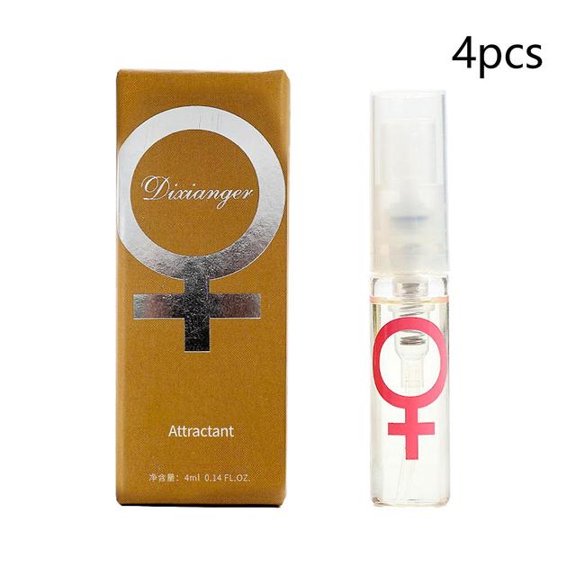 Pheromone Body Spray for menn og kvinner - fristende duft for å øke personlig magnetisme rød B 4pcs on Productcaster.