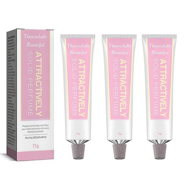 75g Solid-state Perfumes High Appealing Pheromone Fragrance Balm For Female 3pcs on Productcaster.