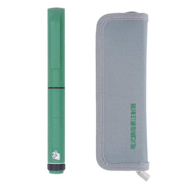 Insulin Aid Insulin Pen With Carrying Bag Insulin For Insulin Green on Productcaster.