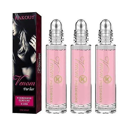 Desire Drops Perfumy Feromone - Vulani Attraction Perfume - Trwałe olejki perfumeryjne dla kobiet3szt Female 3pcs Female on Productcaster.