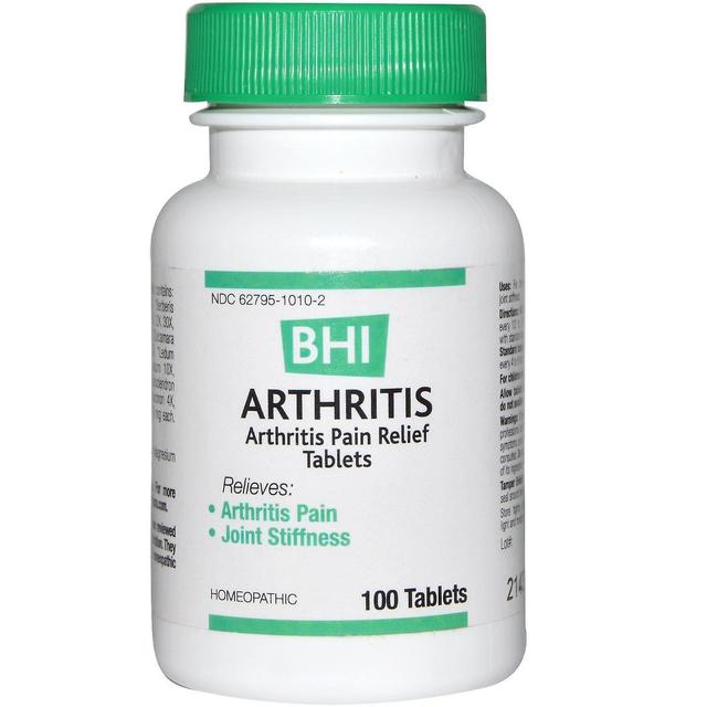 MediNatura, BHI, Arthritis, 100 Tablets on Productcaster.