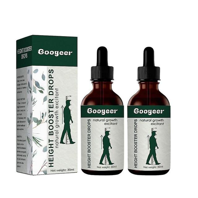 1-3x Height Booster Drops,plant Extract High Oil For Bone Growth,boost Metabolism -GSL 2PCS on Productcaster.