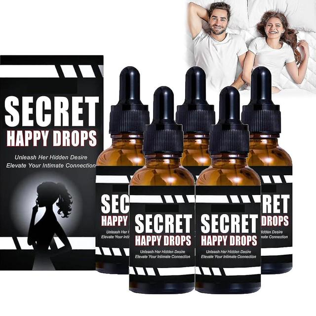 Secret Happy Drops ústne kvapky Pleasurepeak, kvapky hormónov starostlivosti o telo, zvýšenie citlivosti a potešenia, zvýšenie intimity -30ml 5ks -... on Productcaster.