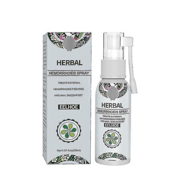 2pcs 100% Natural Herbal Hemorrhoids Spray Natural Herbal Hemorrhoids Spray 30ml on Productcaster.