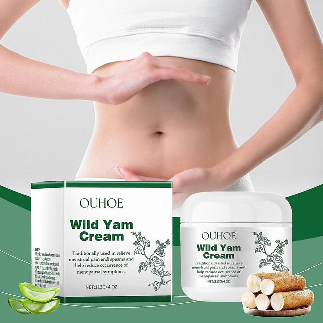 Wild Yam Cream, Organic Wild Yam Cream For Hormone Balance, Wild Yam Root Cream Promoting Perimenopause Menopause Support For Women 1pcs on Productcaster.