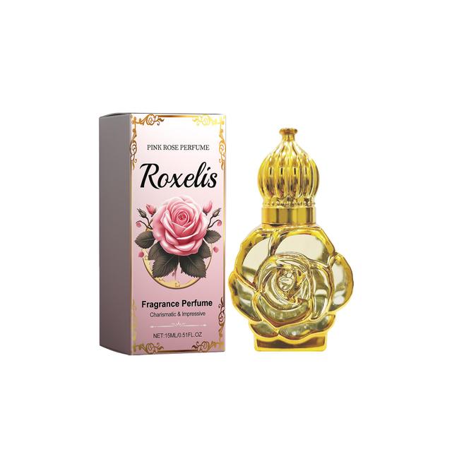 unbrand Rose fragrance Fresh and natural lasting fragrance exudes charm niche couple dating fragrance Rose perfume 2pcs on Productcaster.