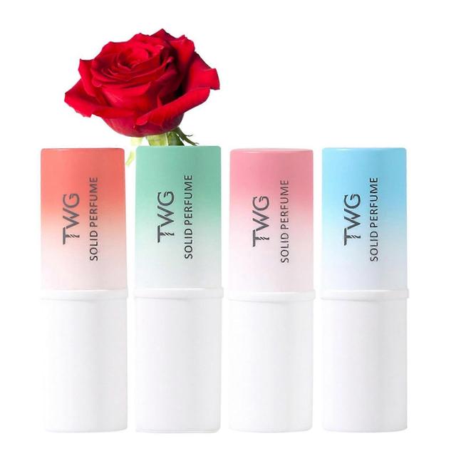 Tsim 4PCS Solid Balm Sets Solid Perfume Portable Pocket Balm Perfume Perfect for Travel Use Natural Fragrance Parfum on Productcaster.