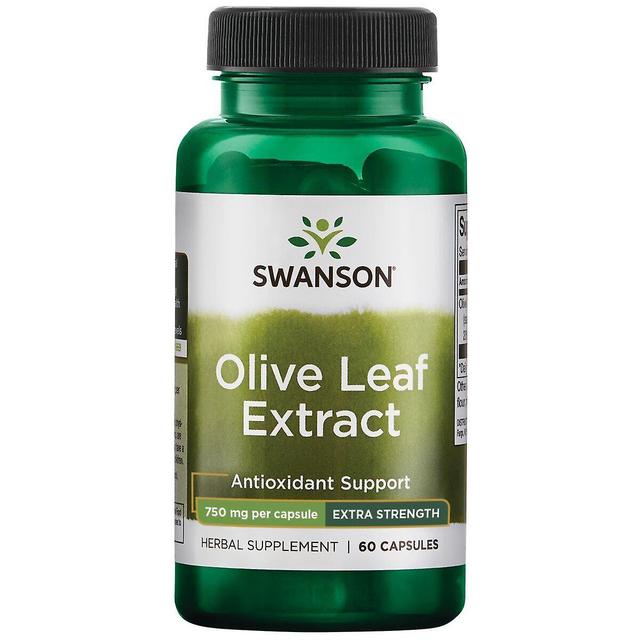 Swanson Olive Leaf Extract 750 mg 60 Capsules on Productcaster.