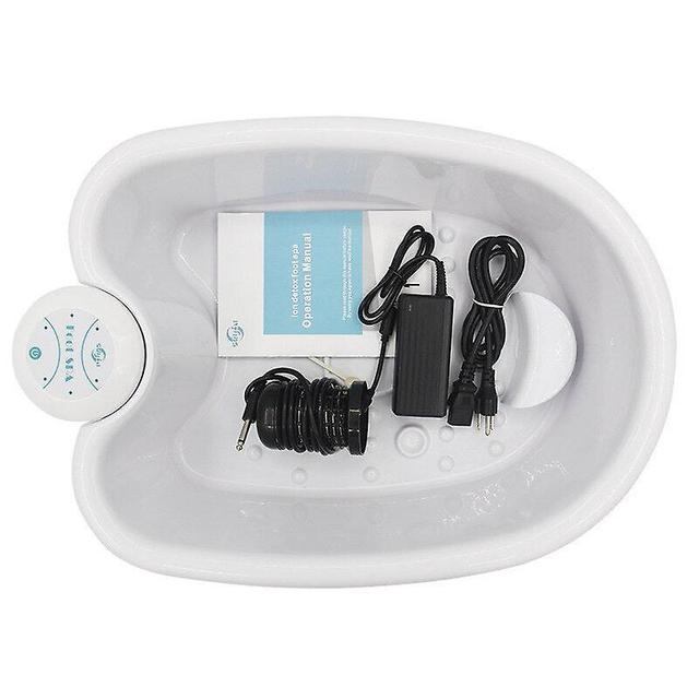 HCSC Home ion cleanse detox foot aqua cell spa foot bath array aqua spa relax ionic detox device machine men women health care tools Type b on Productcaster.