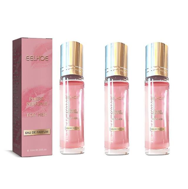 Women's Pheromone Perfume Fresh And Natural Feminine Pheromone Long-lasting Light Fragrance Long-lasting Perfume 10ml 3pcs on Productcaster.