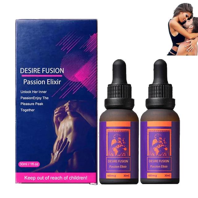 Frusde Secret Happy Drops, 30 Ml Long-lasting, Stronger Oral Drops For Men, Secret Drops For Attracting Women, Desire Fusion Passion Elixir 2Pcs on Productcaster.