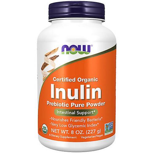 Now Foods Inulin Prebiotic Pure Powder, 8 Oz (Pack of 3) on Productcaster.