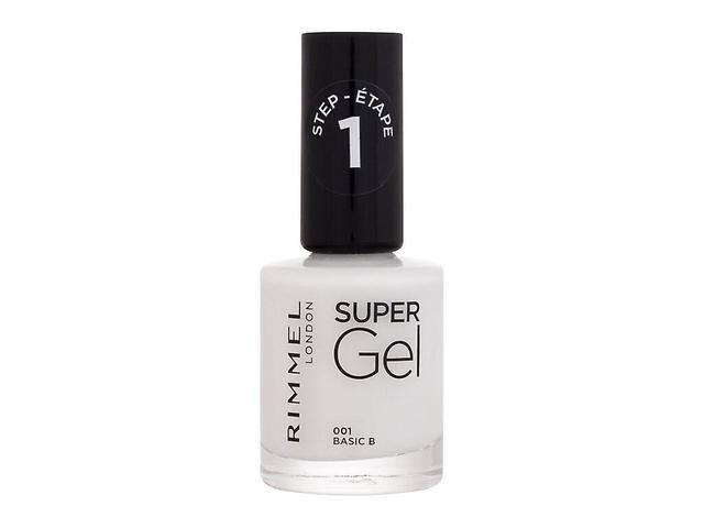 Rimmel London - Super Gel STEP1 001 Basic B - Dla Kobiet, 12 ml on Productcaster.