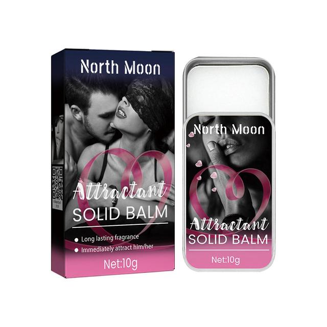 North Moon Solid Balm Flirt Perfume Sex Passion For Men And Women On-the-go Heart Attraction_Tues on Productcaster.