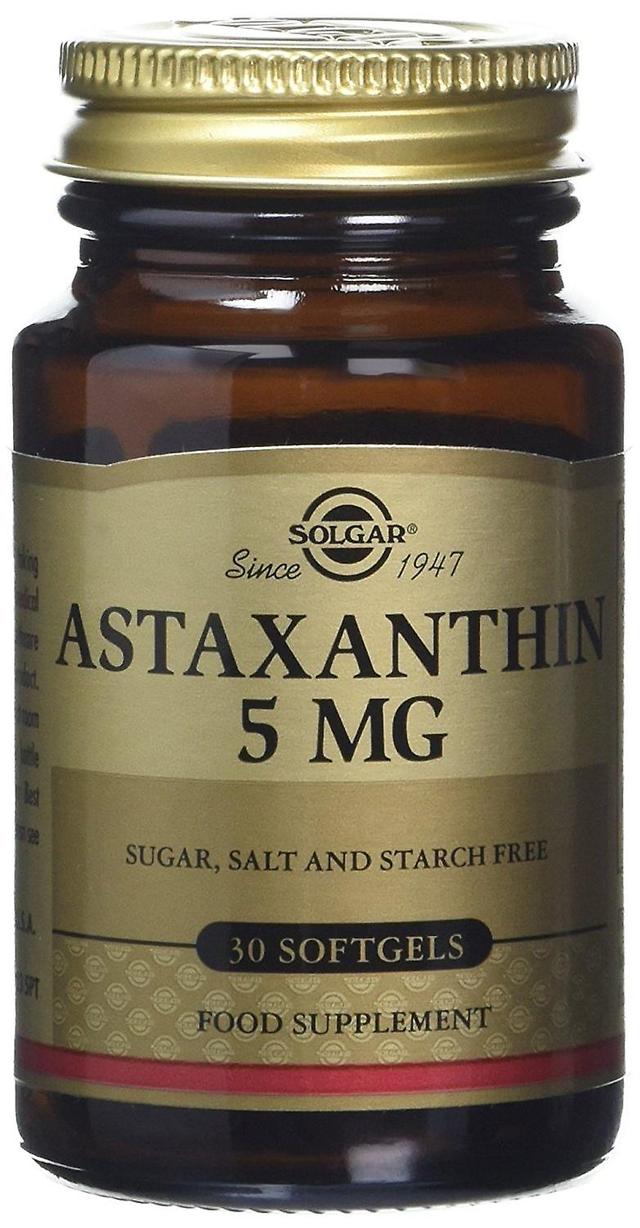 Solgar Astaxantin 5mg Softgels, 30 on Productcaster.