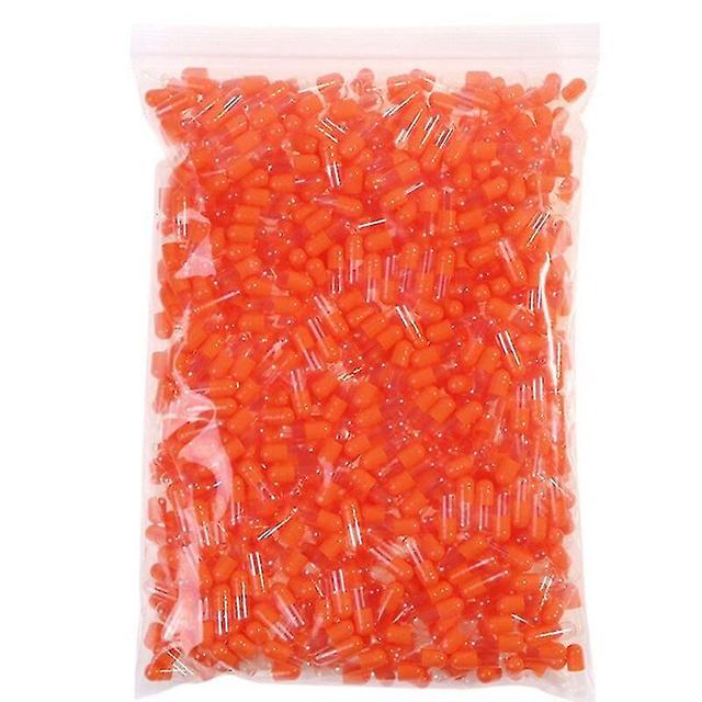 Hywell 1000pcs Standard Size 0# 1# Empty Capsules Gelatin Clear Capsules Hollow Hard Gelatin Transparent Seperated Joined Capsules violet on Productcaster.