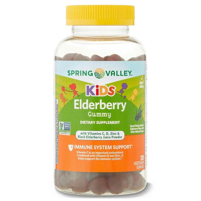 Spring valley kids elderberry gummies, 120 ea on Productcaster.