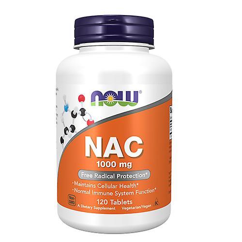 Now Foods N-Acétyl-L-Cystéine (NAC),1000 mg,120 Tabs (Paquet de 2) on Productcaster.