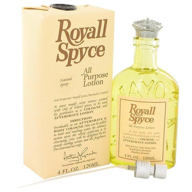 Royall spyce all purpose lotion / cologne by royall fragrances 4 oz all purpose lotion / cologne on Productcaster.